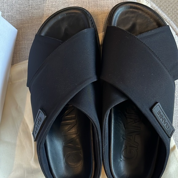 GANNI crossover sandals - Picture 4 of 8